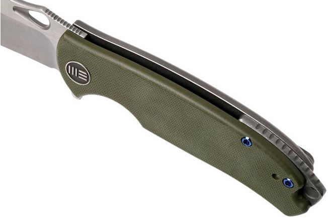 Bild für WE Knife 803B Rectifier Green G10, Stonewashed S35VN Taschenmesser