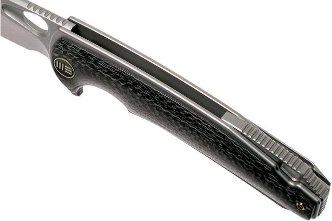 Bild für WE Knife Yucha 810E Taschenmesser, grey Ti with carbonfiber inlays