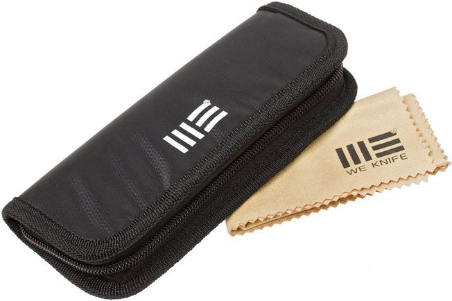 Bild für WE Knife Yucha 810E Taschenmesser, grey Ti with carbonfiber inlays