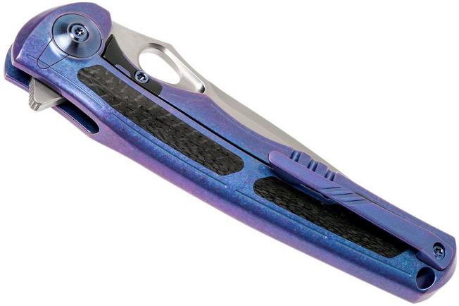 Image for WE Knife Tyche 811A Blue Handle pocket knife, Limited Edition
