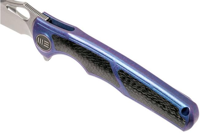 Image for WE Knife Tyche 811A Blue Handle pocket knife, Limited Edition