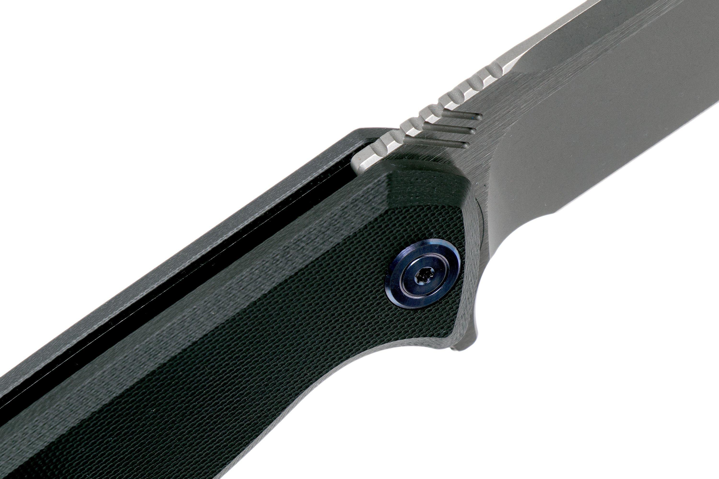 WE Knife Streak 818F Black G10, pocket knife Advantageously shopping