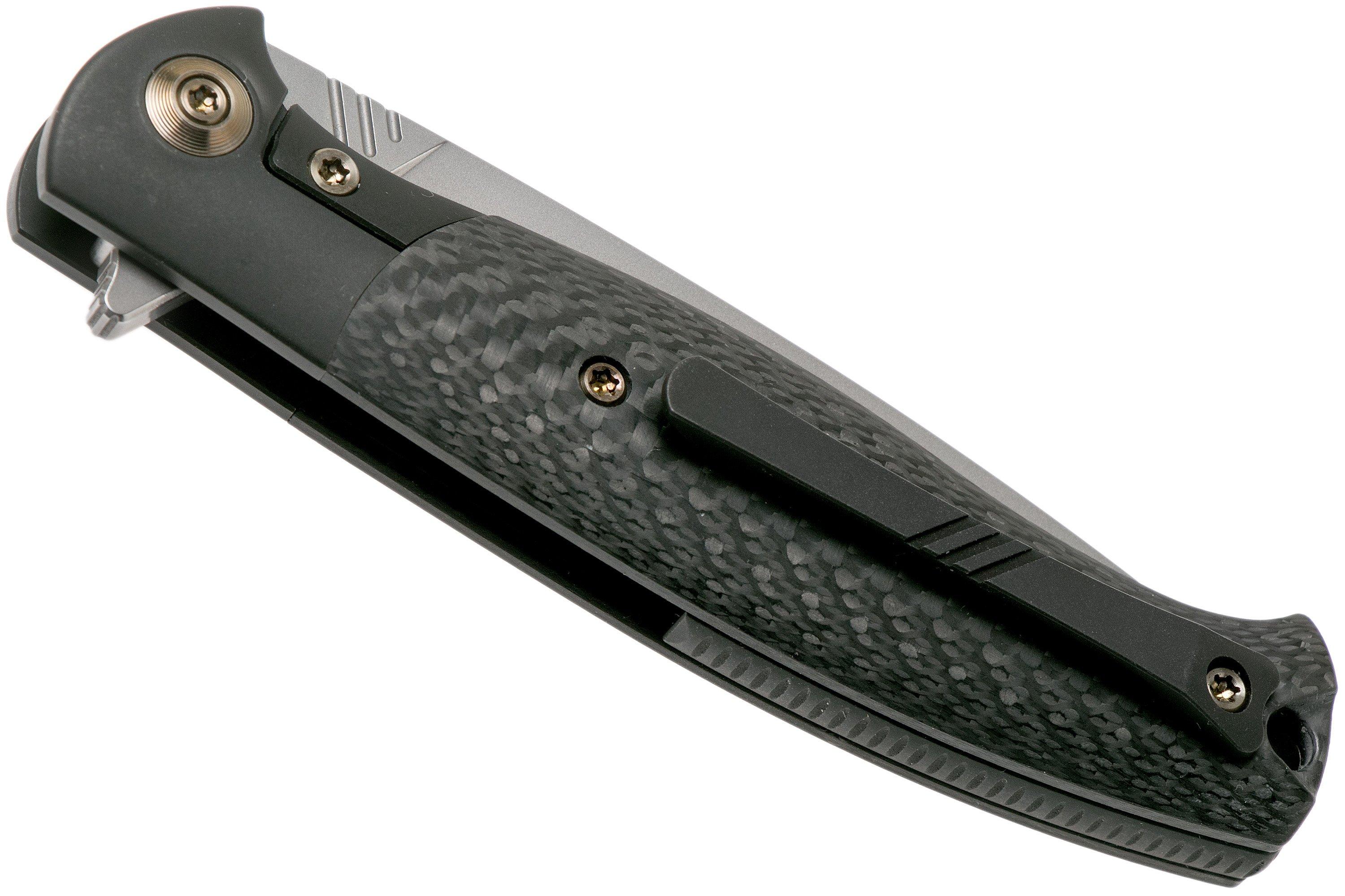 WE Knife Deacon 901E pocket knife, black Advantageously shopping at