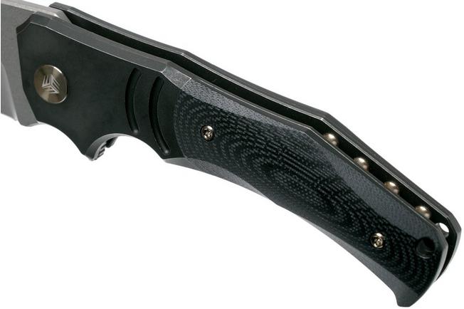 Image pour WE Knife JIXX 904C couteau de poche, black G10, Mikkel Willumsen design
