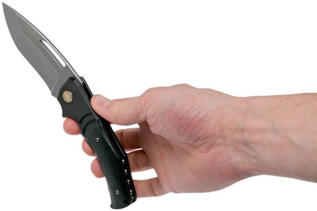 Image pour WE Knife JIXX 904C couteau de poche, black G10, Mikkel Willumsen design