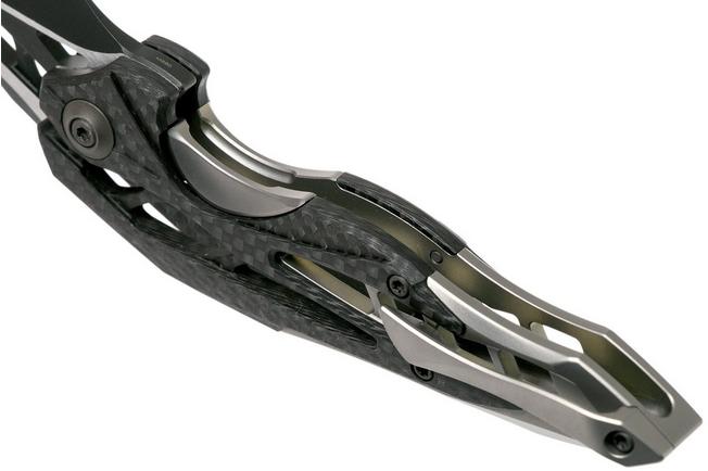 Afbeelding voor WE Knife Arrakis 906CF-D zakmes, Black, Gray, Elijah Isham design