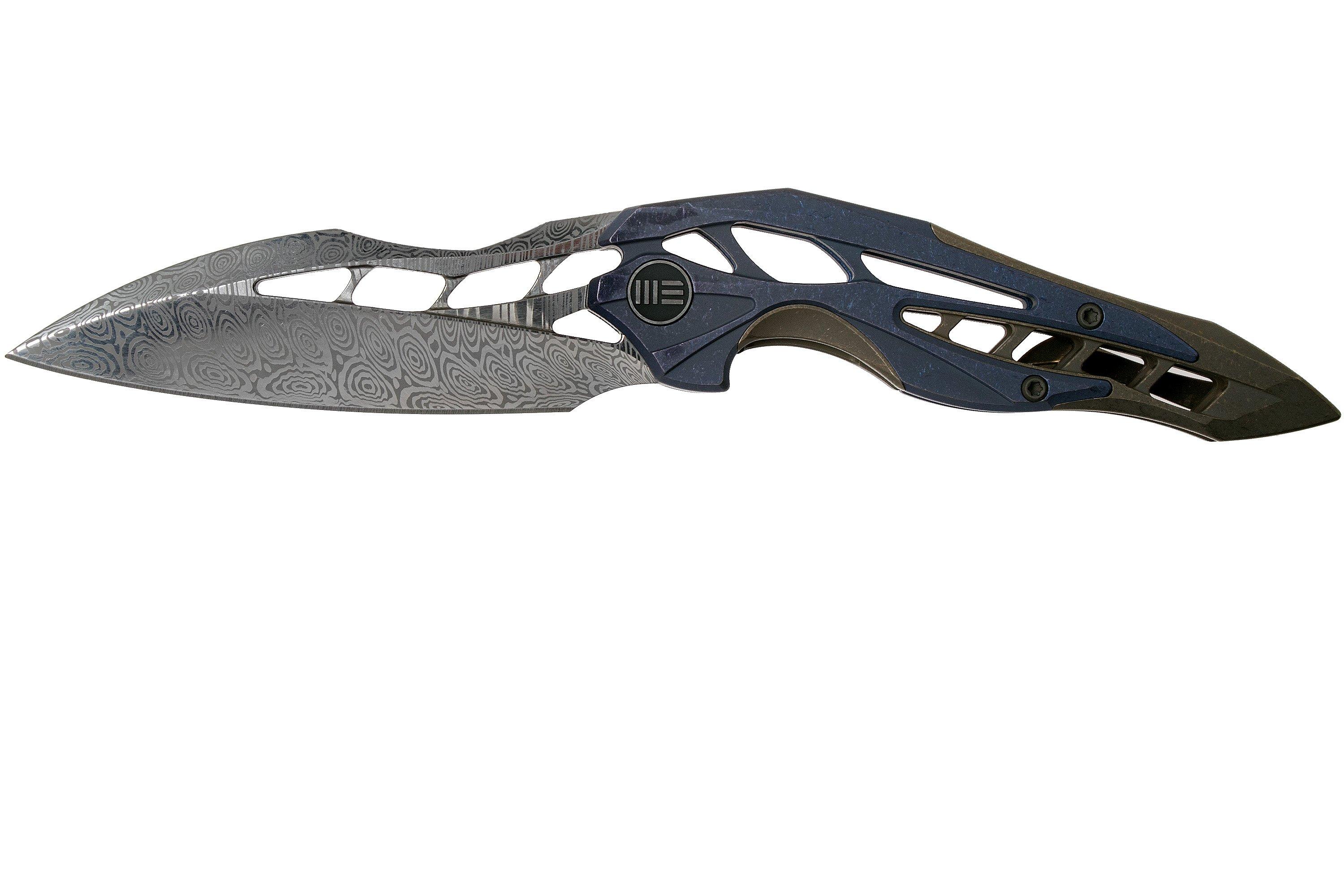 Couteaux électriques Couteau Pliant Exclusif Assassin Knives En Damasteel 62 HRC – Neuf Sous Emballage Couteau Gravité