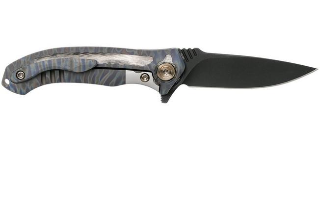 Bild für WE Knife Anodyne 914B marble blue Taschenmesser