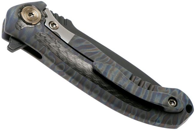 Bild für WE Knife Anodyne 914B marble blue Taschenmesser