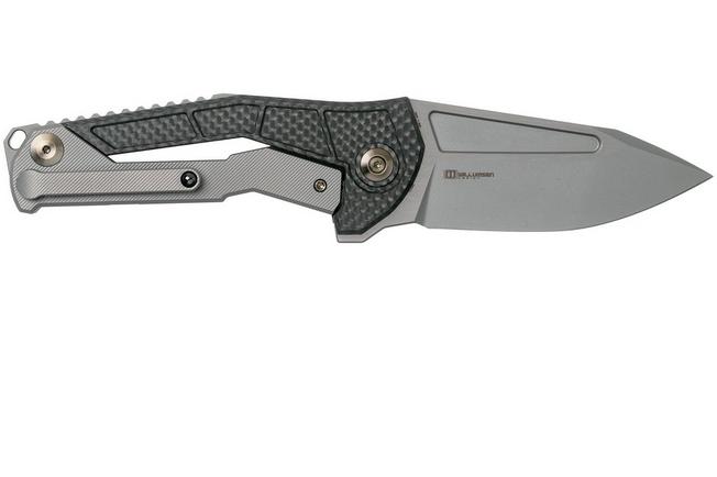 Imagen para WE Knife 915A Sugga, grey satin Navaja, Diseño Mikkel Willumsen