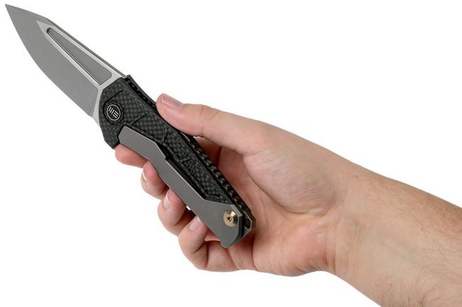 Imagen para WE Knife 915A Sugga, grey satin Navaja, Diseño Mikkel Willumsen