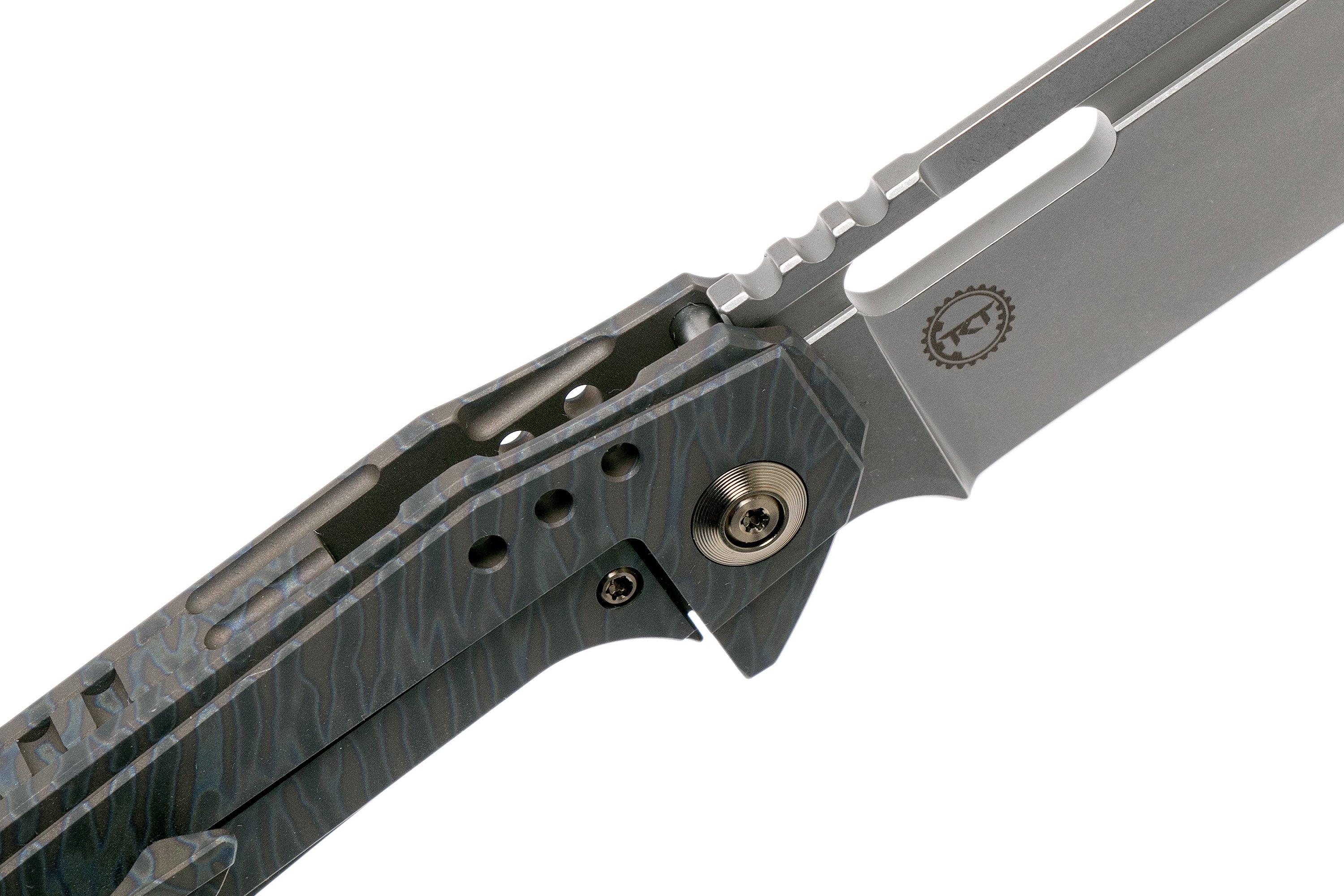 WE Knife Roxi 4, 916A Flamed Ti zakmes, Todd Knife & Tool design