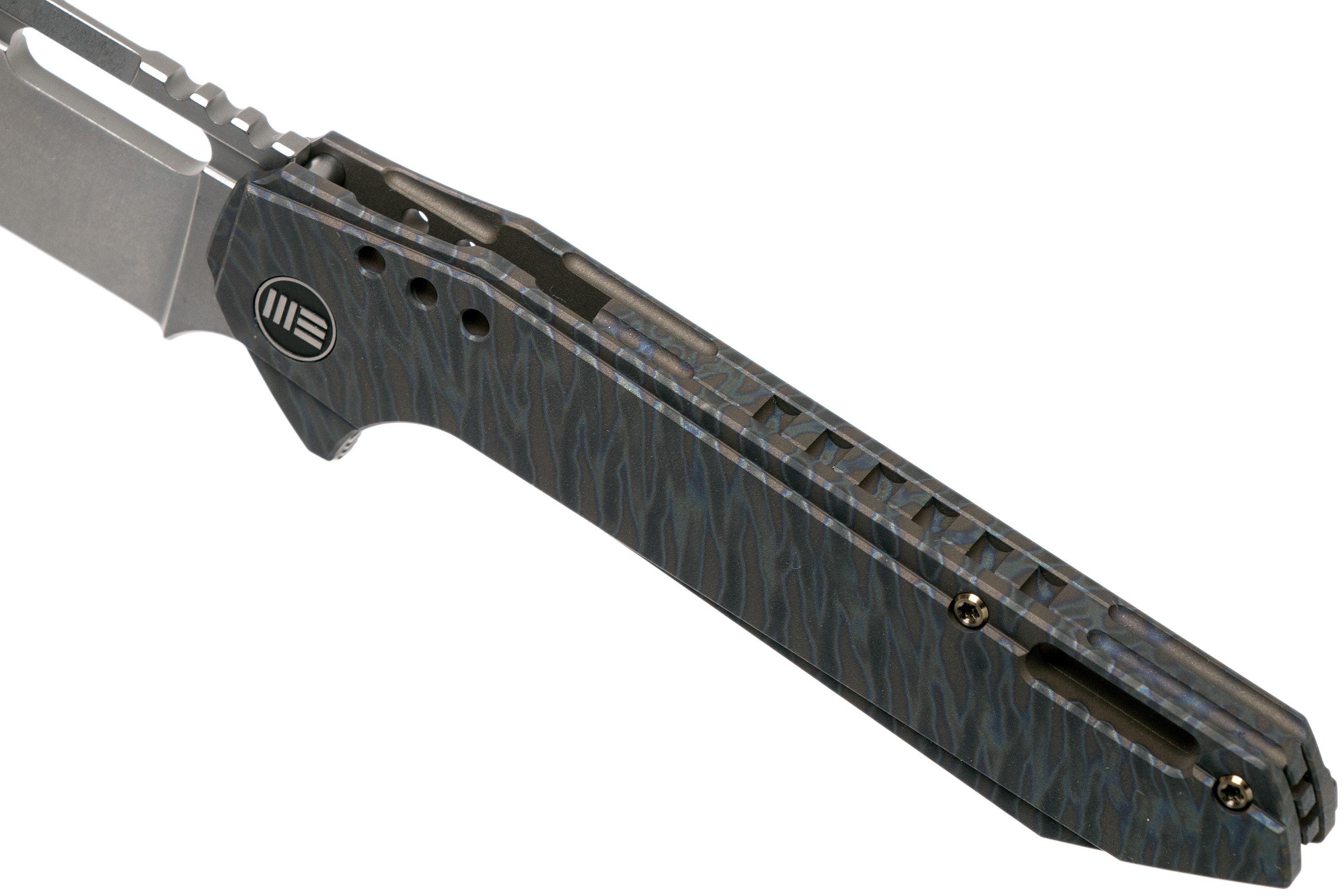 WE Knife Roxi 4, 916A Flamed Ti zakmes, Todd Knife & Tool design