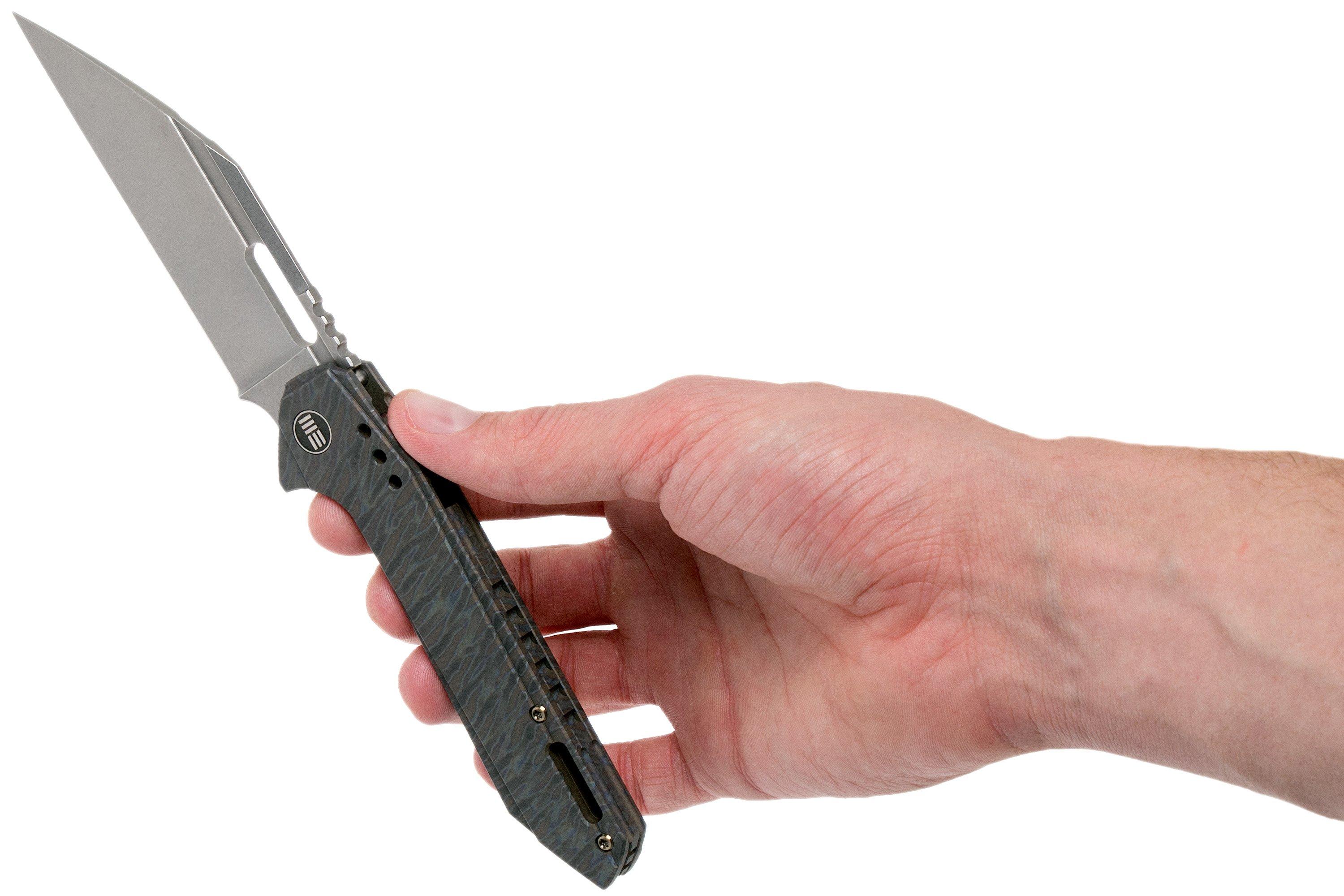 WE Knife Roxi 4, 916A Flamed Ti zakmes, Todd Knife & Tool design