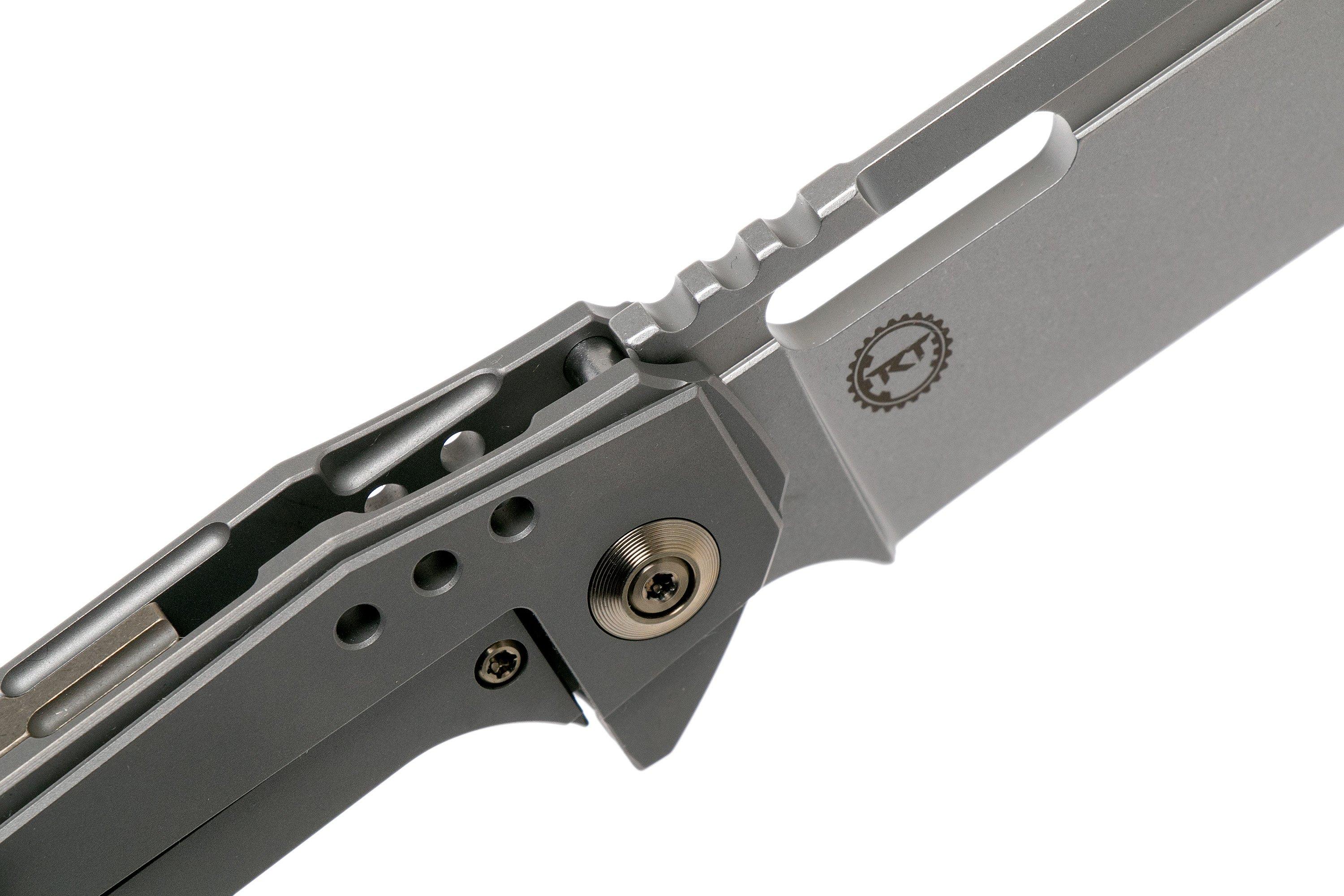 WE Knife Roxi 4, 916B Stonewashed pocket knife, Todd Knife & Tool