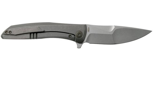 Imagen para WE Knife Scoppio 923B Stonewashed navaja, Grey , Diseño Toni Tietzel