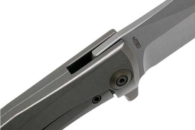 Imagen para WE Knife Scoppio 923B Stonewashed navaja, Grey , Diseño Toni Tietzel