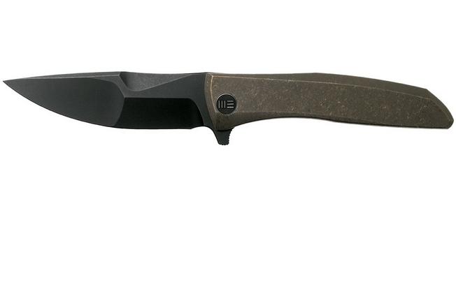 Imagen para WE Knife Scoppio 923C Blackwashed navaja, Bronze , Diseño Toni Tietzel