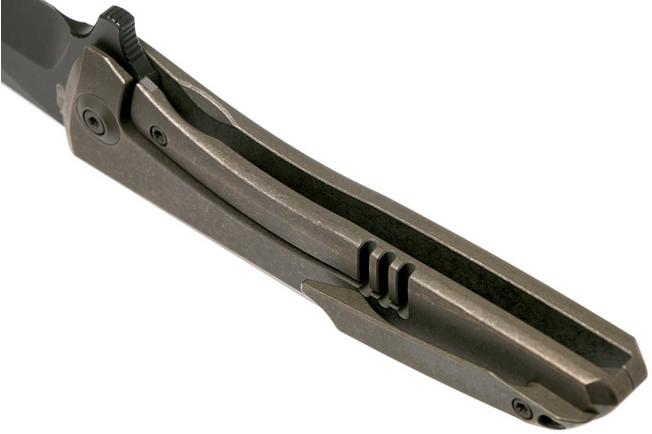 Imagen para WE Knife Scoppio 923C Blackwashed navaja, Bronze , Diseño Toni Tietzel