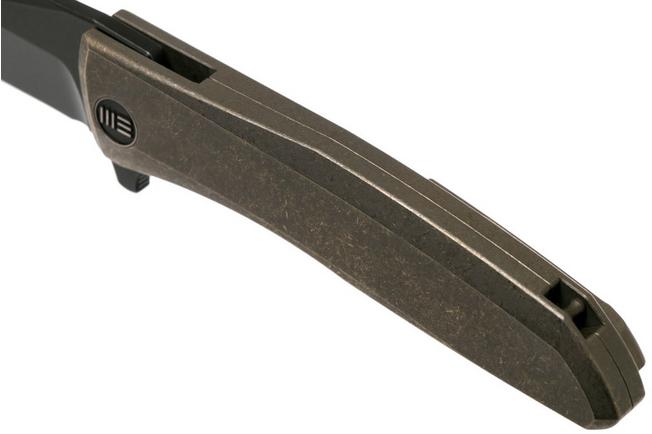 Imagen para WE Knife Scoppio 923C Blackwashed navaja, Bronze , Diseño Toni Tietzel