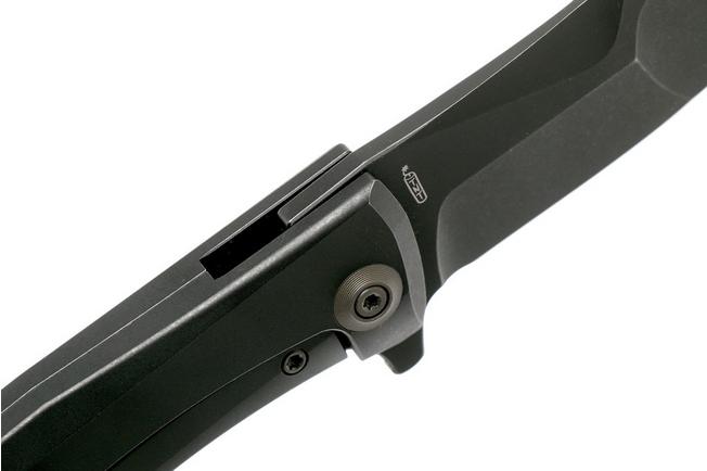 Afbeelding voor WE Knife Scoppio 923D Black, Blackwashed zakmes, Toni Tietzel design