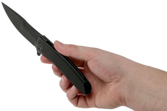 Afbeelding voor WE Knife Scoppio 923D Black, Blackwashed zakmes, Toni Tietzel design