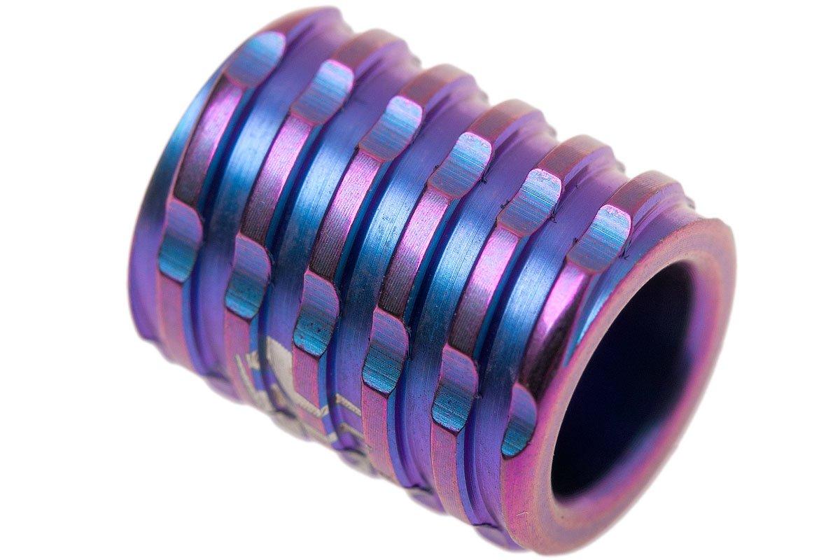 WE Knife Titanium Paracord Bead A02B, purple Advantageously shopping