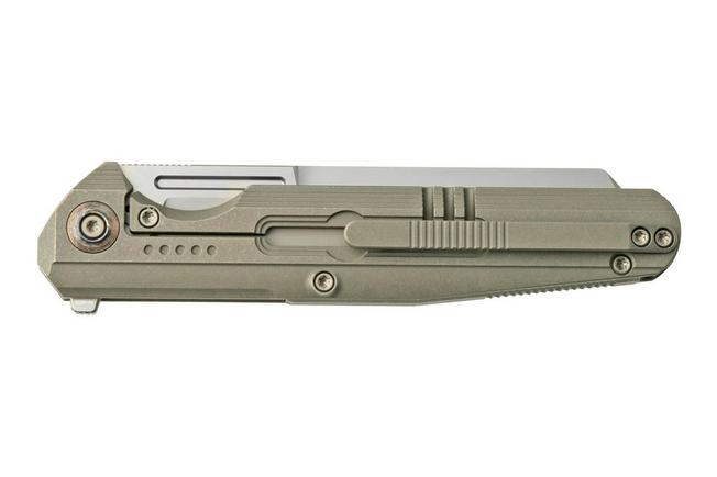 WE Knife Reiver Limited Edition WE16020-1, Gray Titanium, pocket knife