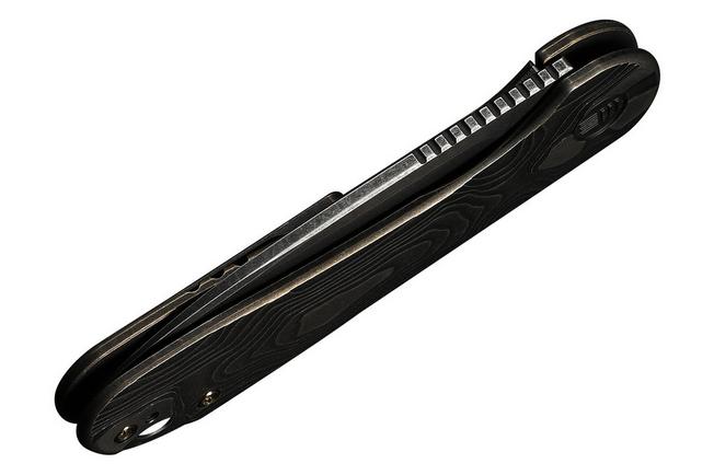 Bild für WE Knife Elementum WE18062XA-3, Black Stonewashed CPM MagnaCut, Black/Bronze Titanium, Taschenmesser
