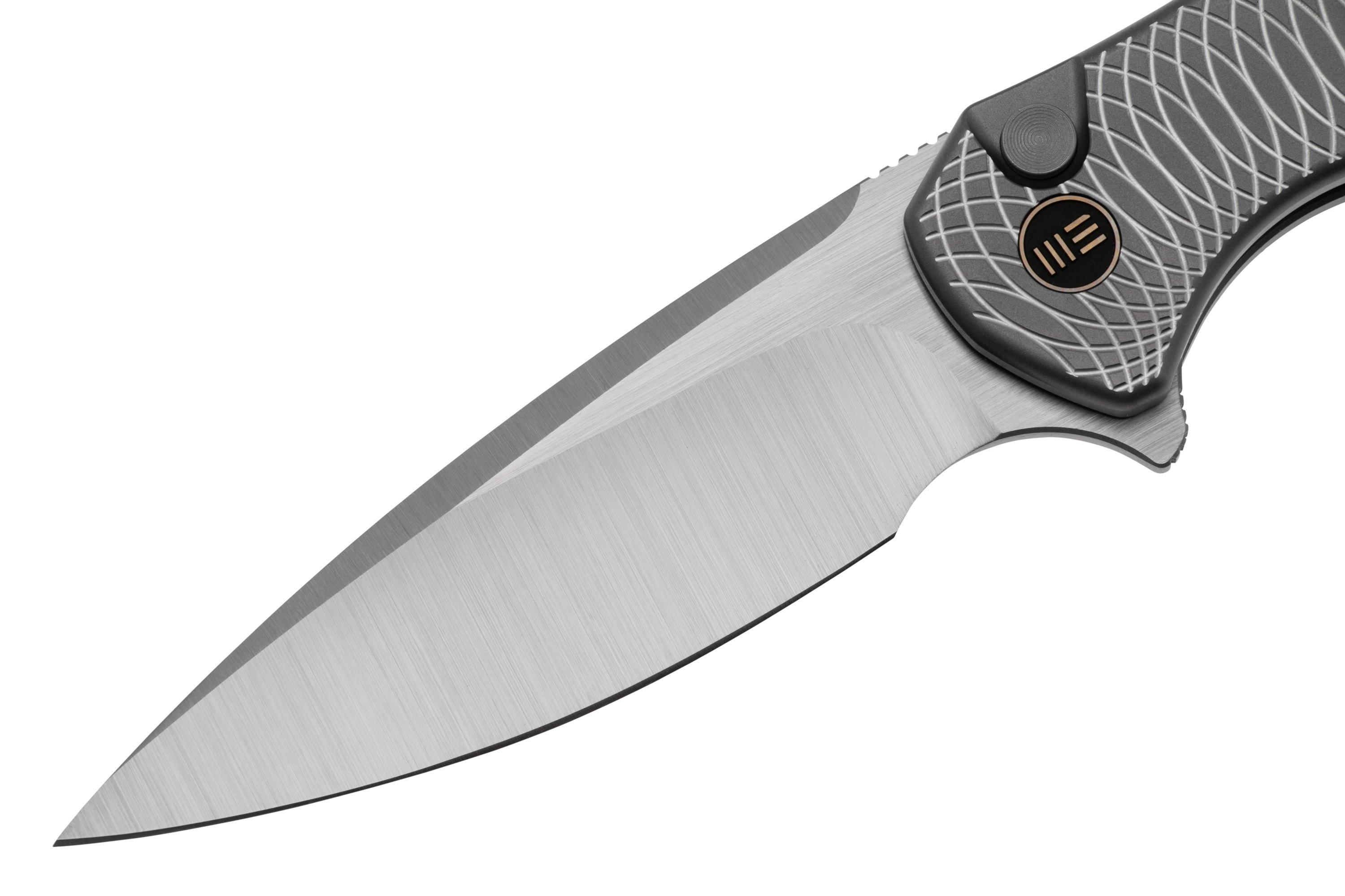 WE Knife Kitefin WE19002M2, Hand Polished Satin CPM 20CV, Satin
