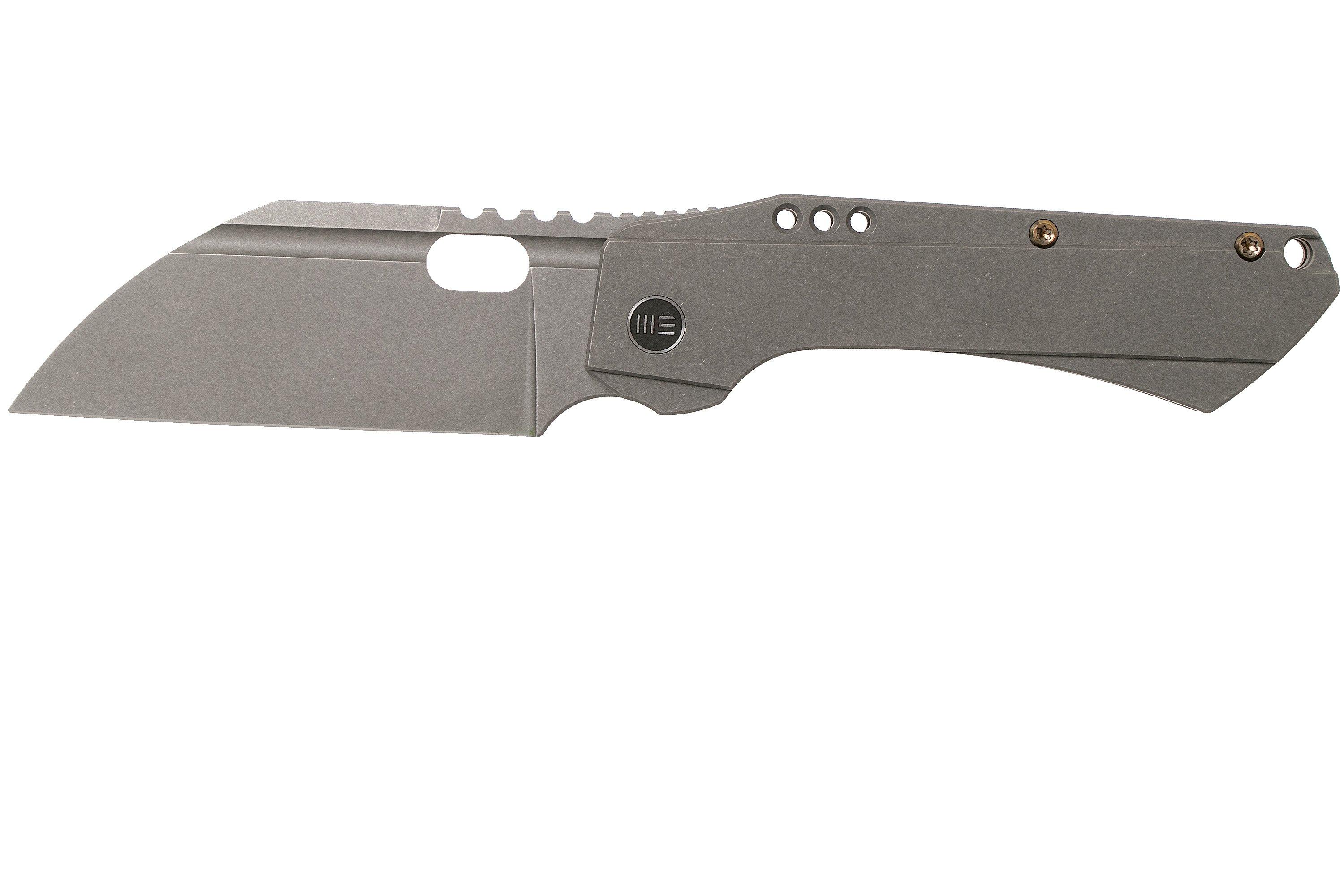 Nóż składany WE Knife Roxi 3 WE19072-1 Gray Titanium