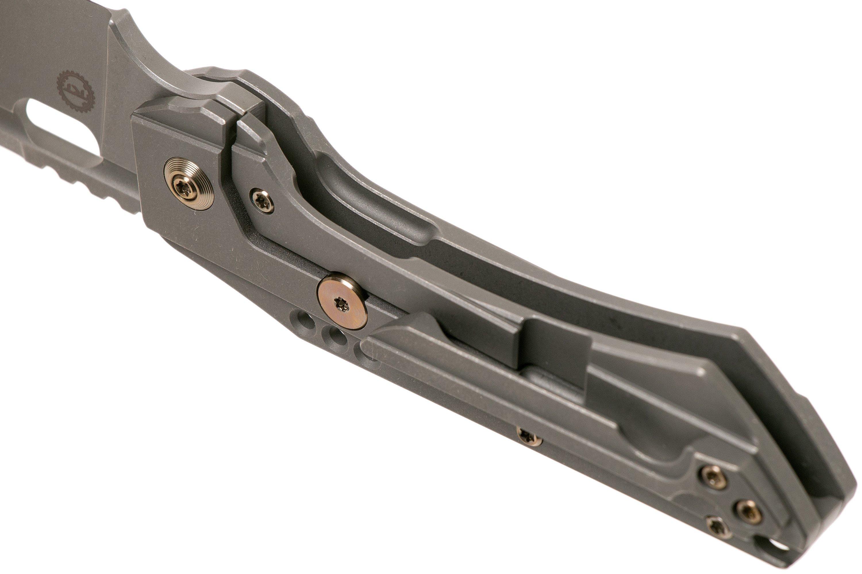 Nóż składany WE Knife Roxi 3 WE19072-1 Gray Titanium