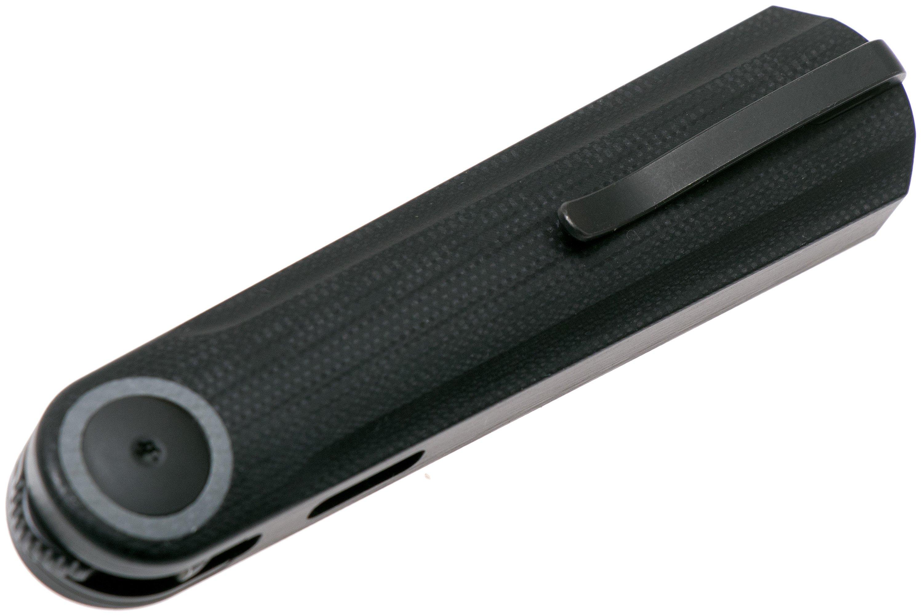 WE Knife Eidolon Dagger, Integral Black G10 WE19074BB zakmes, Justin