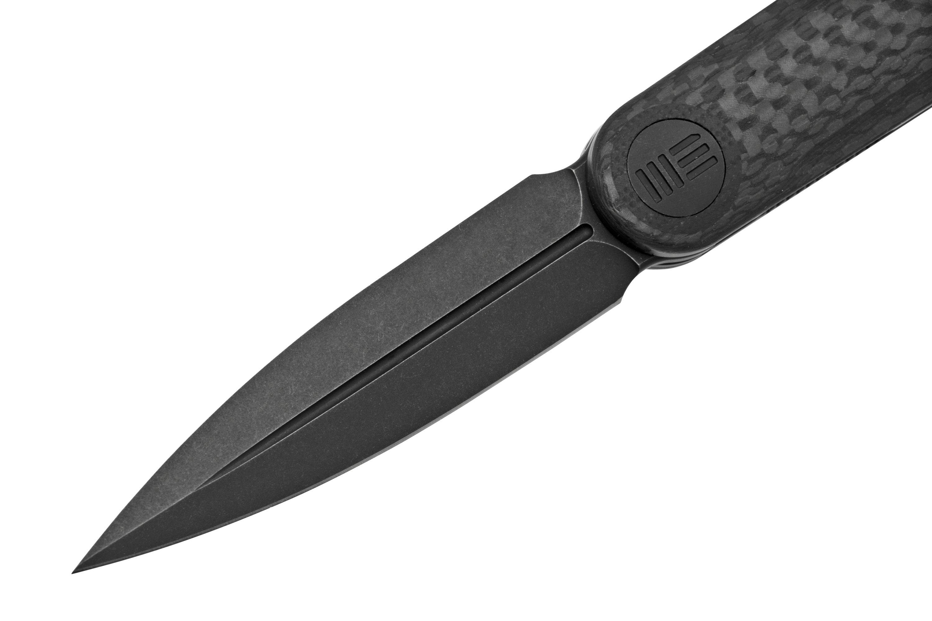 WE Knife Eidolon Dagger, Integral Carbonfiber WE19074BC zakmes, Justin