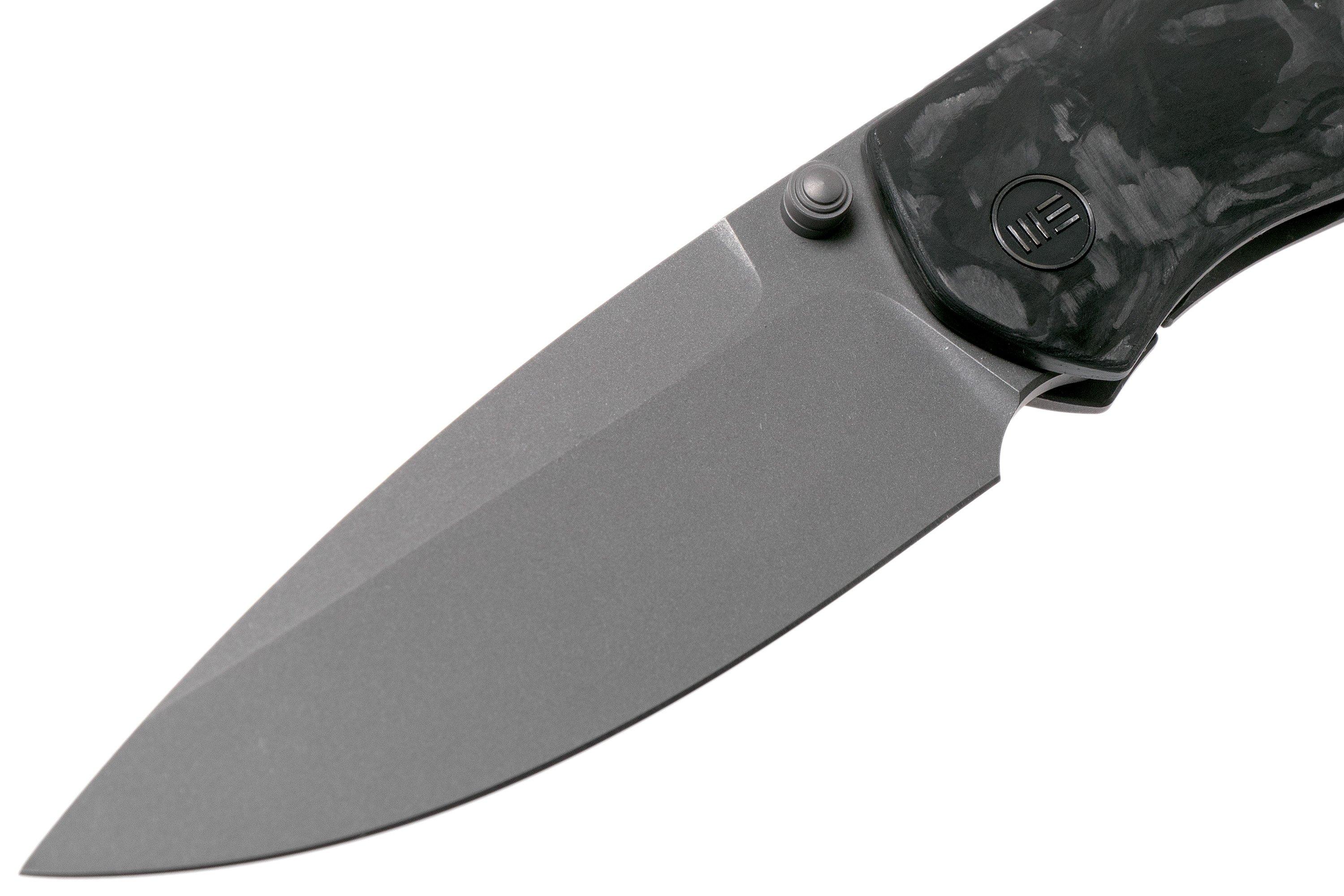 WE Knife Esprit 20025AA Stonewashed, Marble Carbon fibre pocket knife