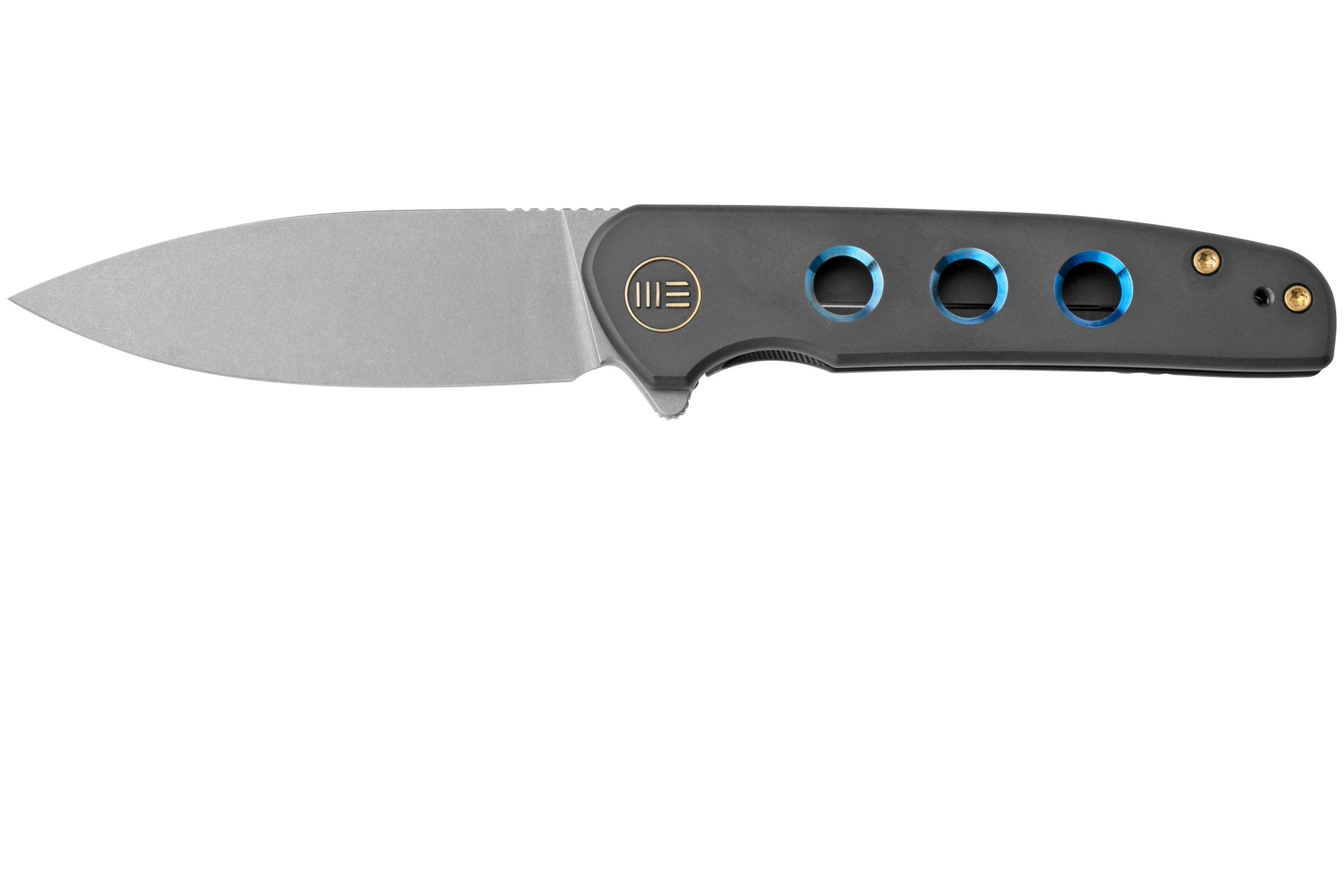 WE Knife Shakan Limited Edition WE20052B-1 Black Titanium ...