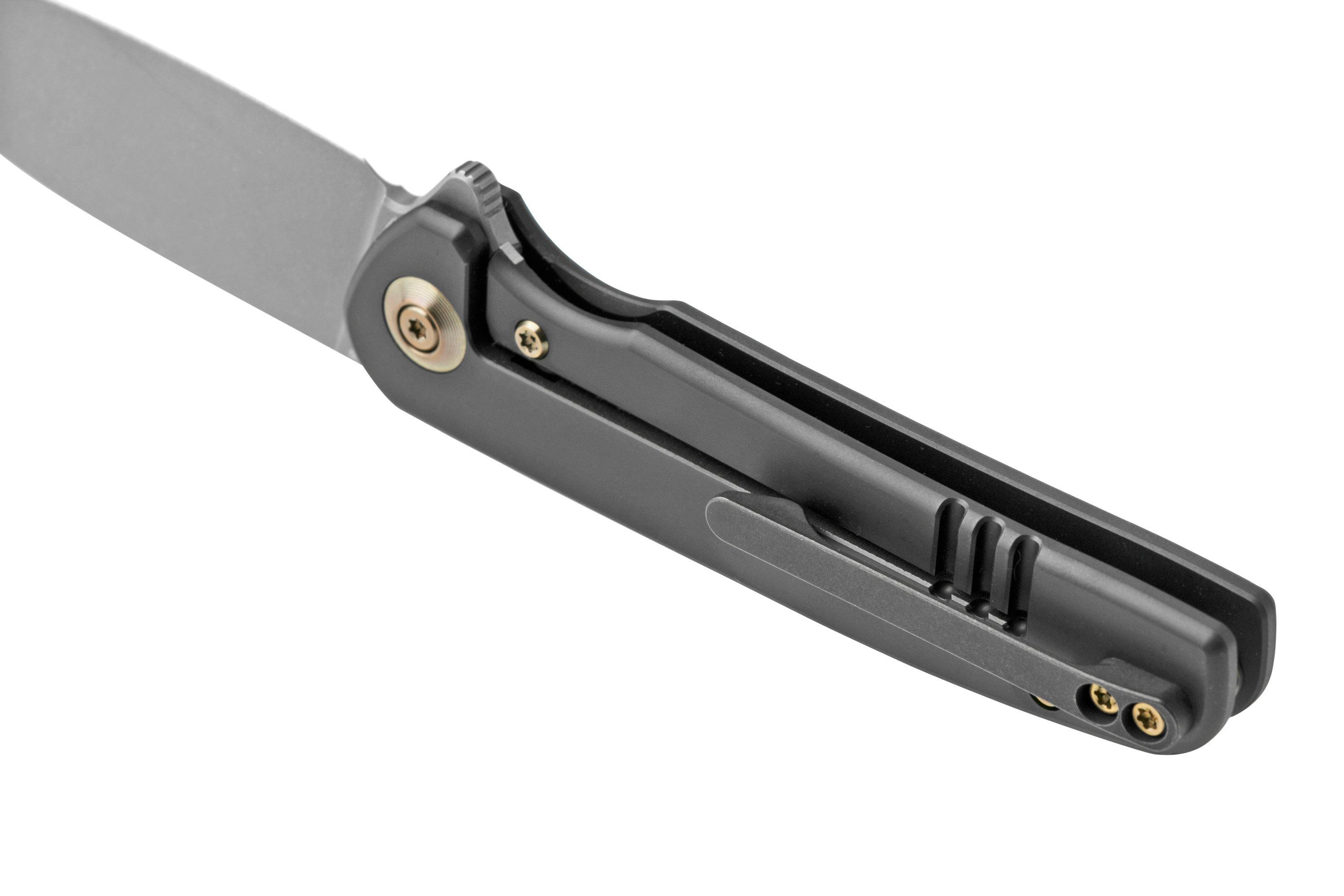 WE Knife Shakan Limited Edition WE20052B-1 Black Titanium, pocket