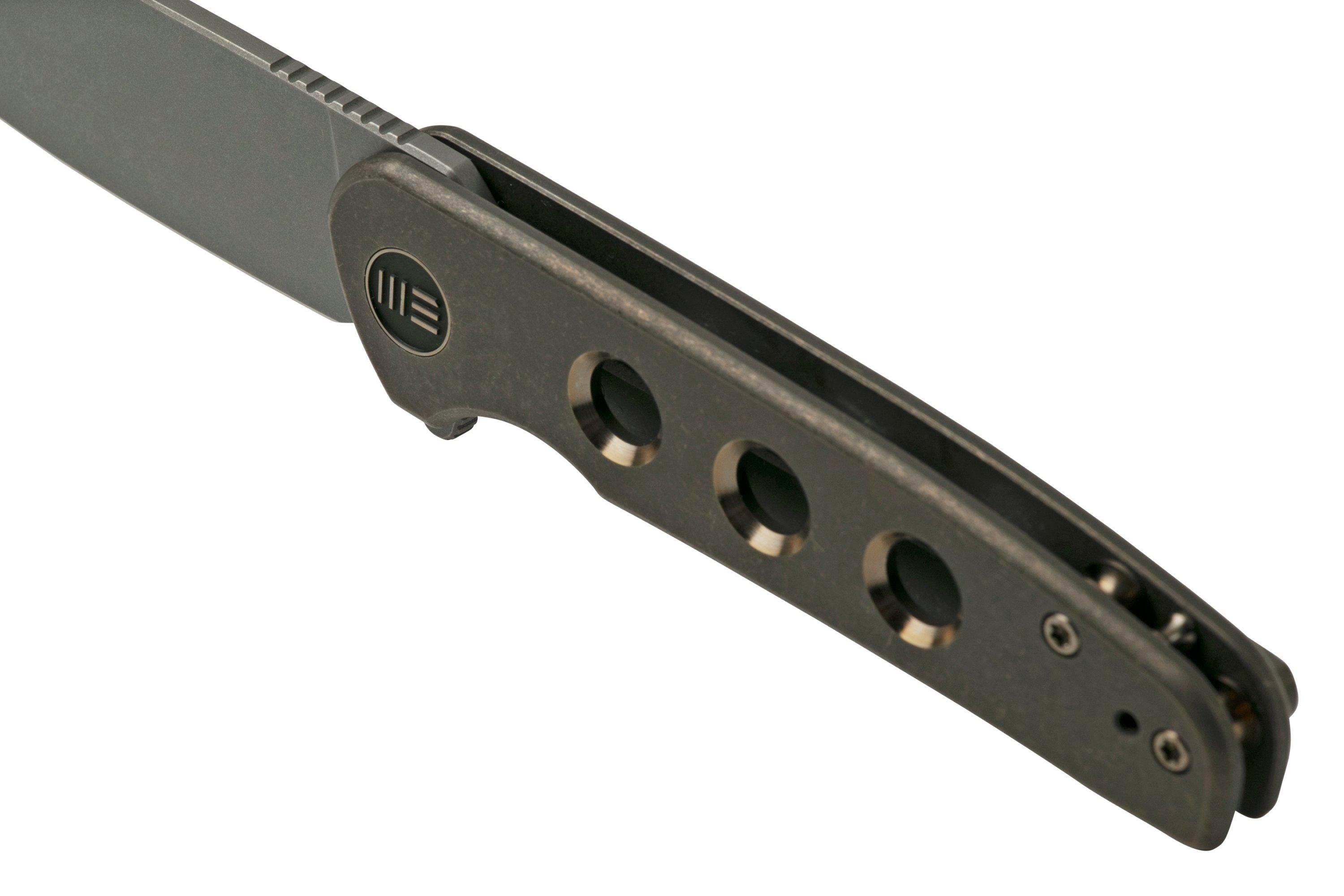 WE Knife Shakan Limited Edition WE20052B-2 Bronze Titanium, pocket ...
