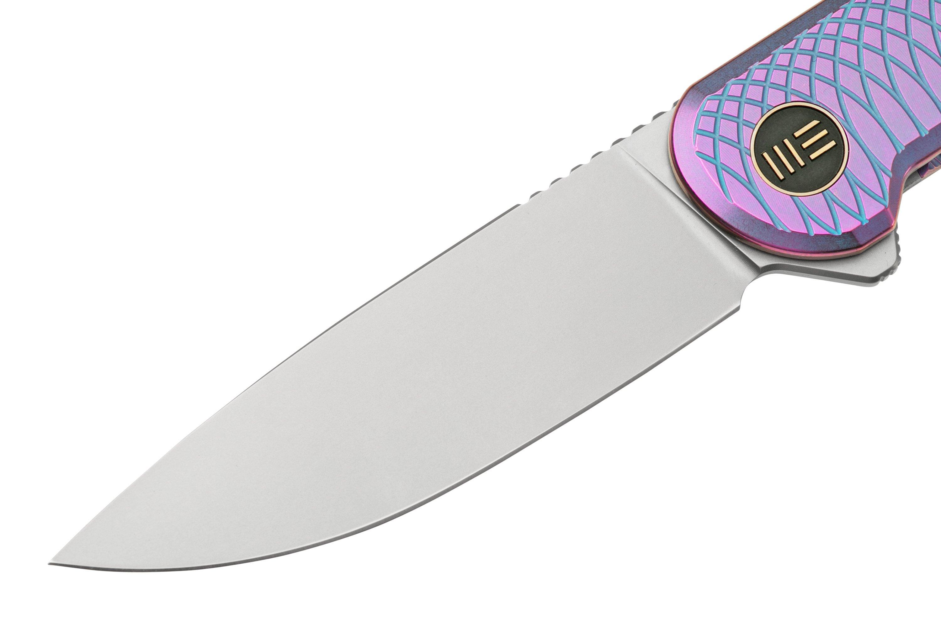 WE Knife Charith Purple Titanium, CPM 20CV Limited Edition, WE200562