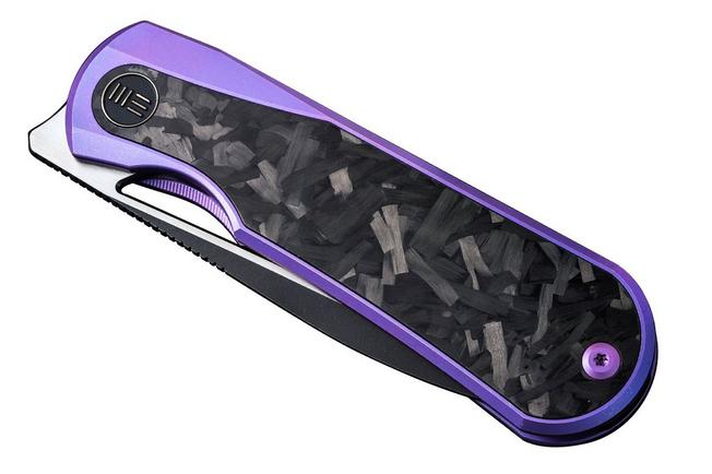 Bild für WE Knife Baloo WE21033-3 Purple Titanium/Grey Carbonfiber, Taschenmesser