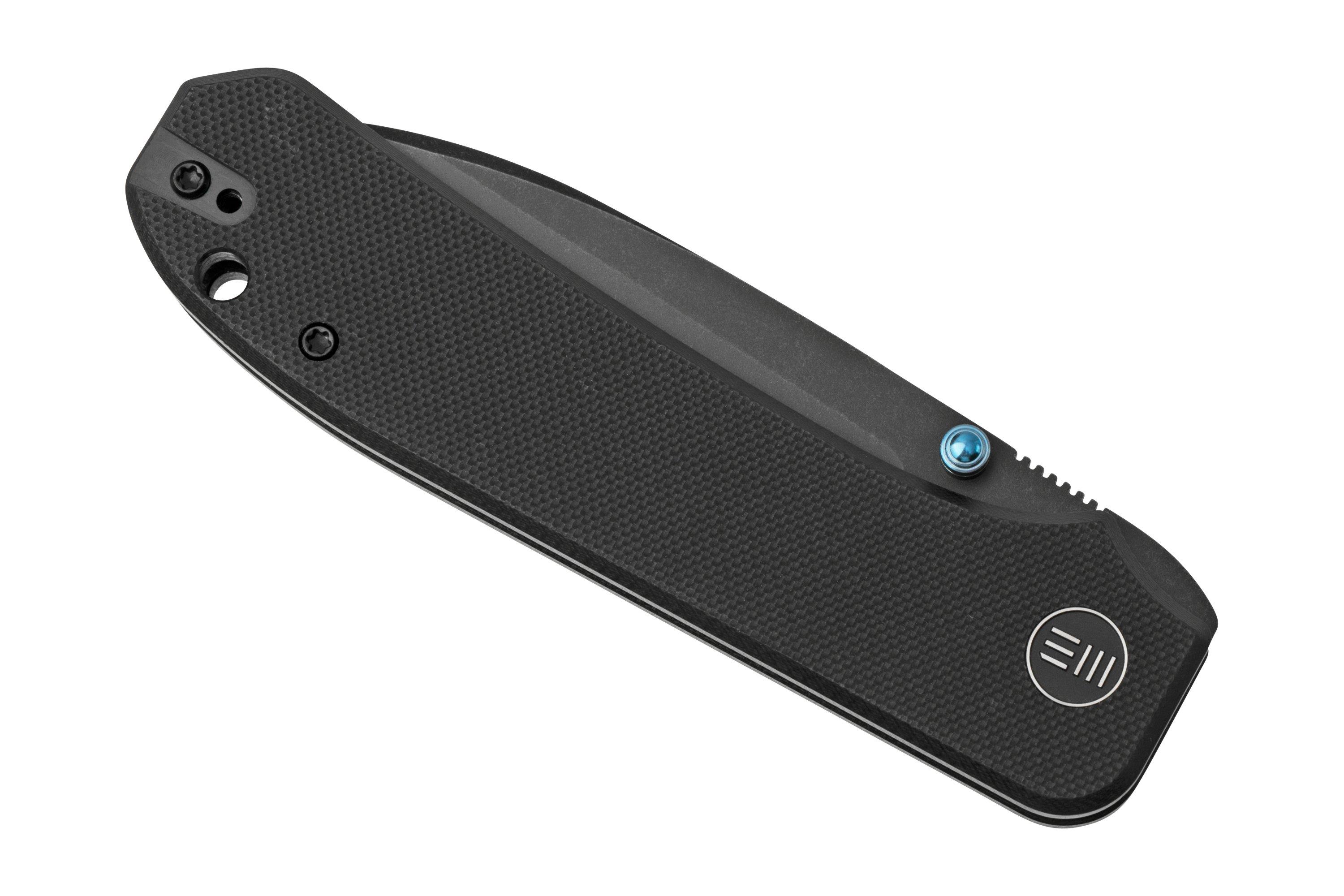 WE Knife Big Banter WE210451 black pocket knife, Ben Petersen design