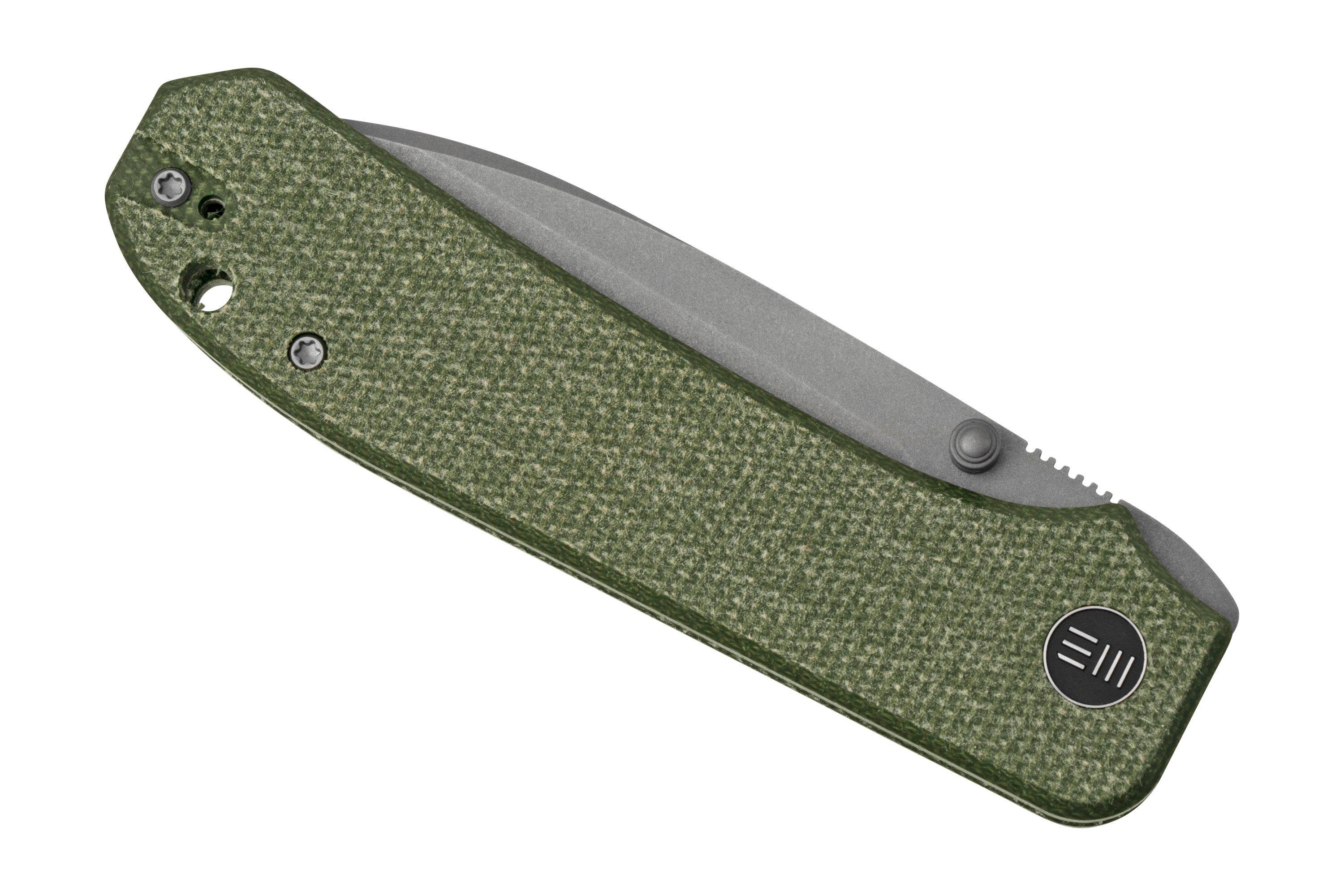 WE Knife Co. Big Banter - Green Micarta - 20 CV – Knafs