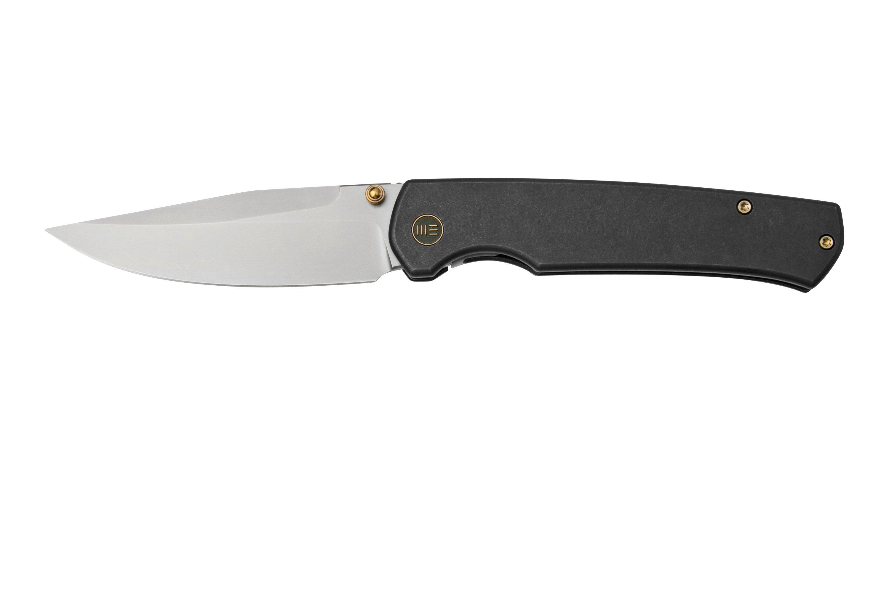WE Knife Evoke WE210461 zwart zakmes, Ray Laconico design Voordelig