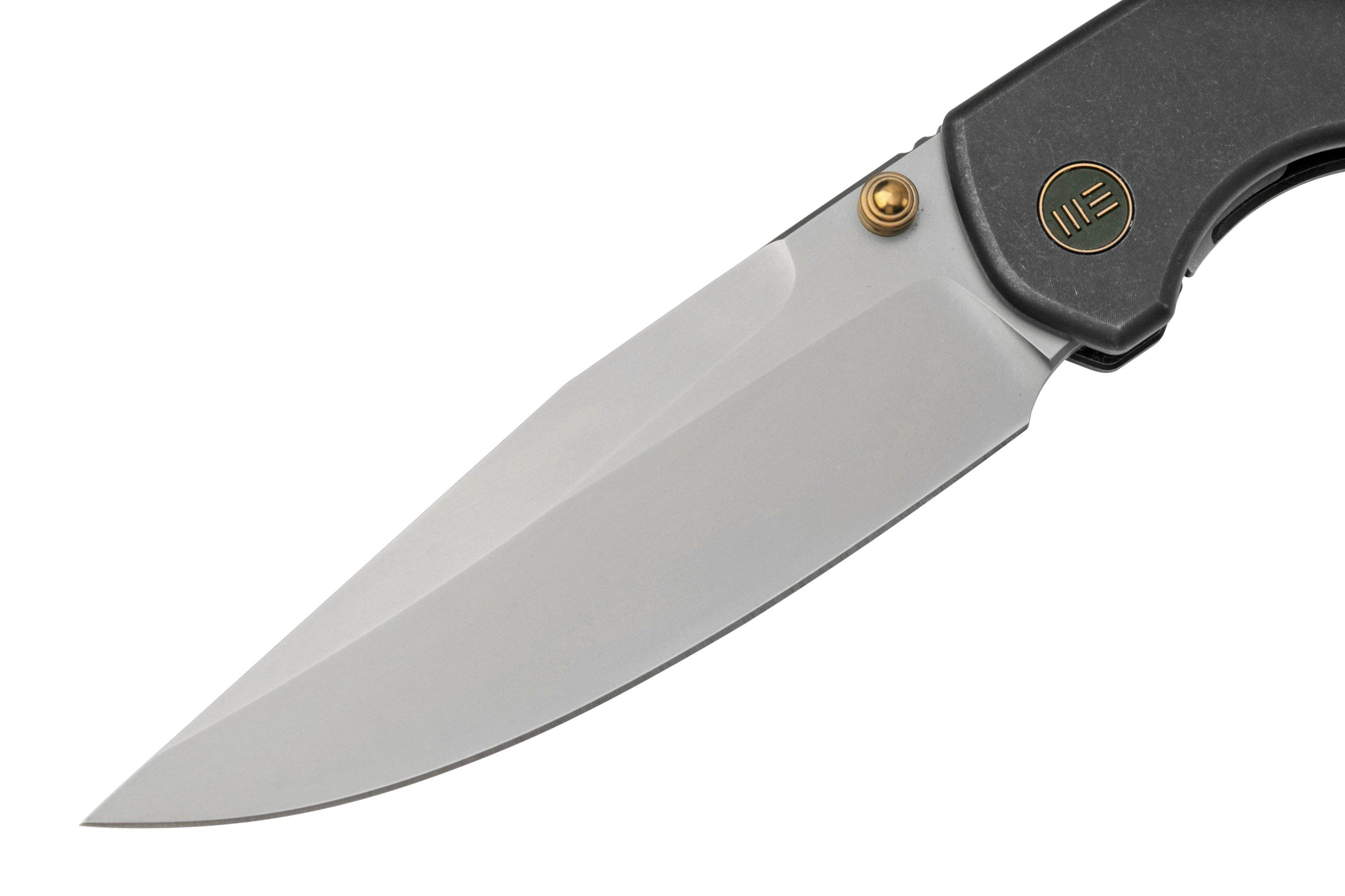 WE Knife Evoke WE210461 black pocket knife, Ray Laconico design