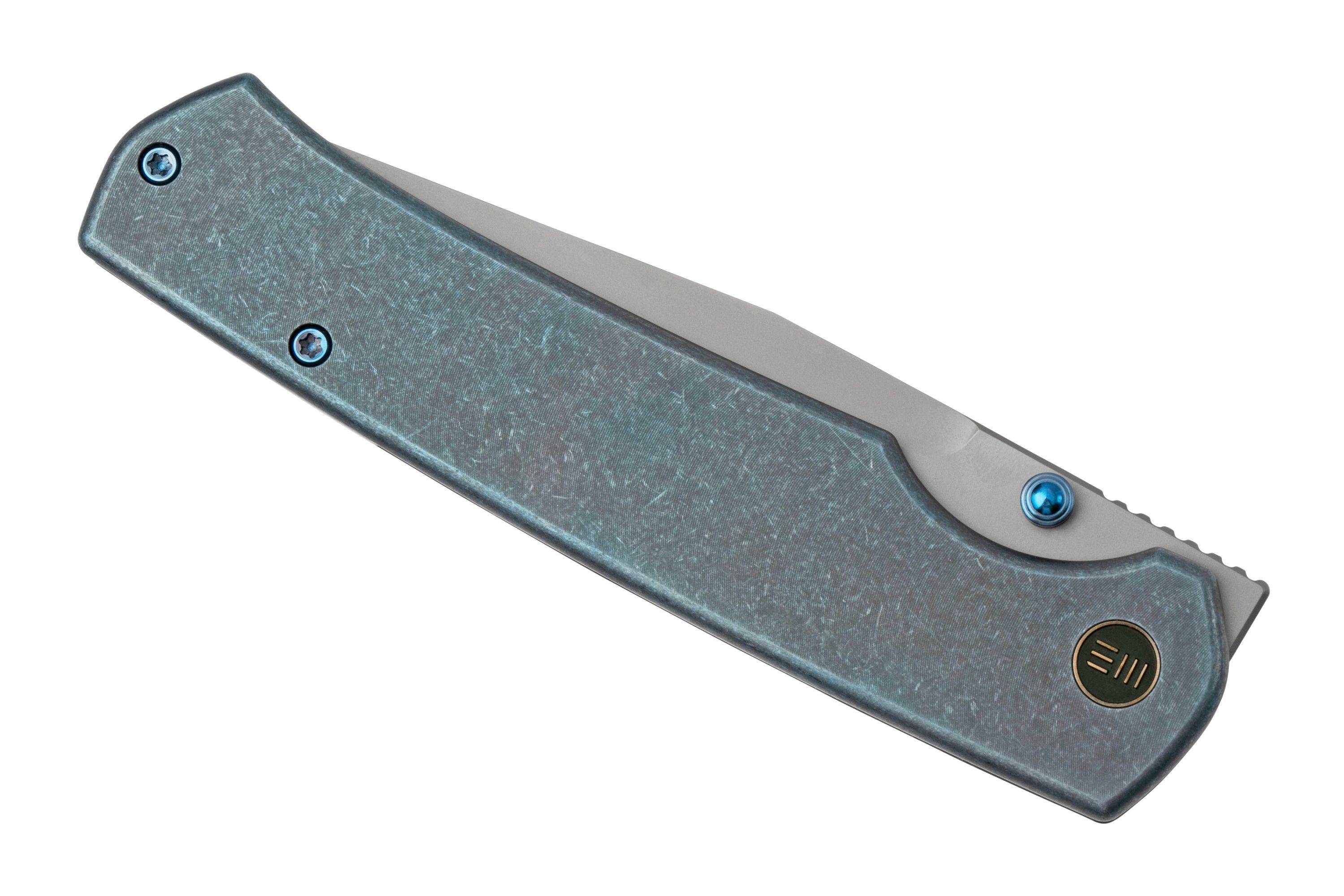 WE Knife Evoke WE210463 blue pocket knife, Ray Laconico design