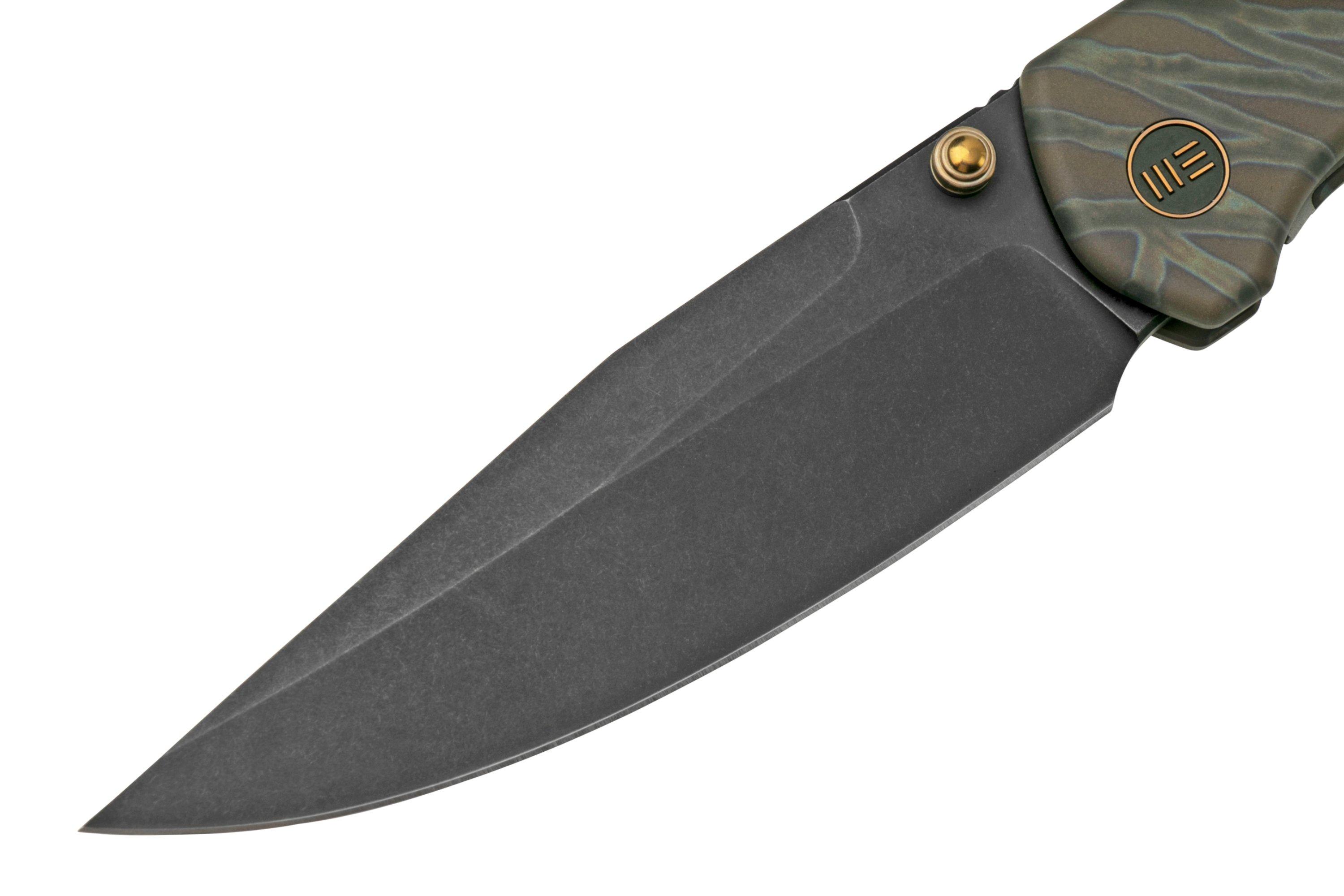 WE Knife Evoke WE210464 zwart zakmes, Ray Laconico design Voordelig