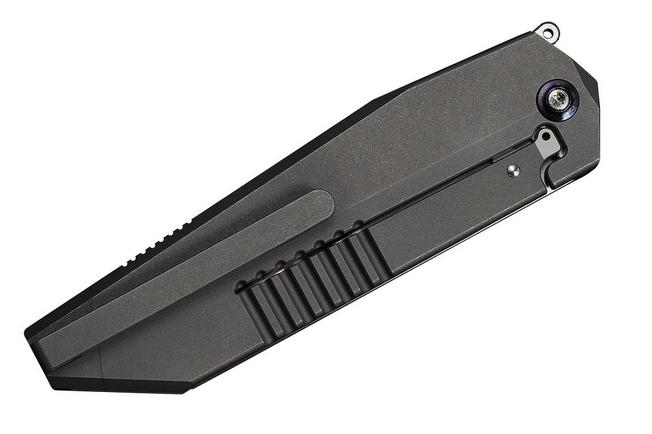 Afbeelding voor WE Knife Collinear WE22034D-2 Hand Rubbed Satin Böhler M390, Gray Satin Titanium, zakmes