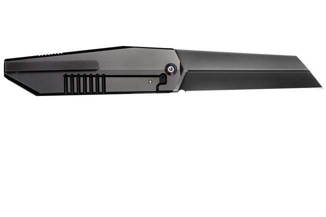 Obraz dla Nóż składany WE Knife Collinear WE22034D-4 Polished Gray Böhler M390, Polished Gray & Satin Titanium