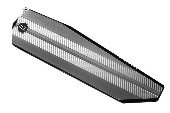 Obraz dla Nóż składany WE Knife Collinear WE22034D-4 Polished Gray Böhler M390, Polished Gray & Satin Titanium