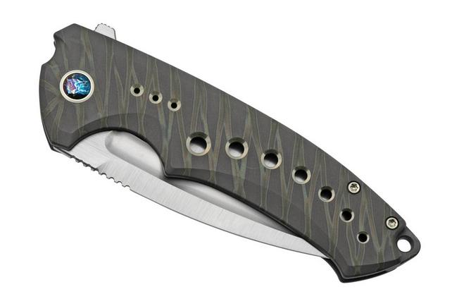 WEKNIFE Nexusia Flipper Knife Titanium Handle CPM 20CV – We Knife
